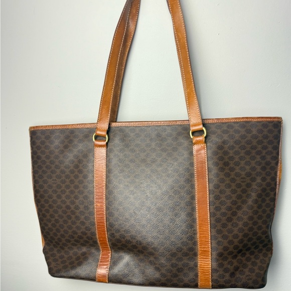 Celine coated canvas tote. - Picture 2 of 13